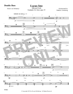 Locus Iste von Ernst von Dohnanyi (Download) 