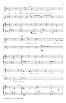 Peace, Hope, Light, Love von John Purifoy (Download) 