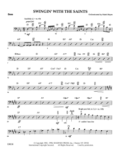 Swingin' With The Saints von Mark Hayes (Download) 