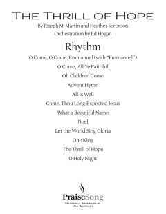 The Thrill of Hope von Michael W. Smith (Download) 