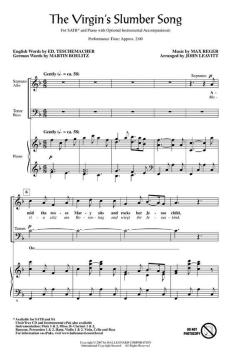 The Virgin's Slumber Song von Max Reger (Download) 