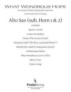 What Wondrous Hope von Heather Sorenson (Download) 