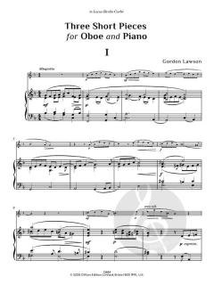 3 Short Pieces von Gordon Lawson 