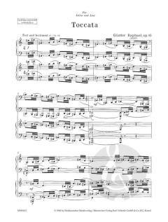 Toccata op. 45 von Günter Raphael (Download) 