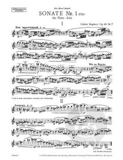 2 Solosonaten von Günter Raphael (Download) 