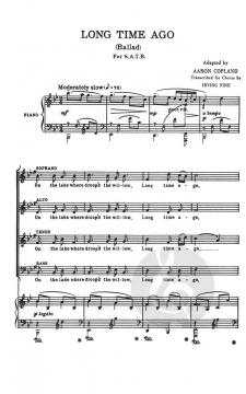 Long Time Ago (Aaron Copland) 