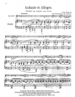 Andante and Allegro von Joseph Guy Ropartz 
