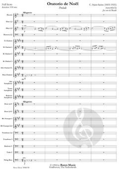 Prelude from Oratorio de Noël von Camille Saint-Saëns (Download) 