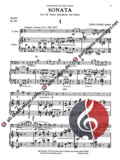 Sonata von Leon Stein 