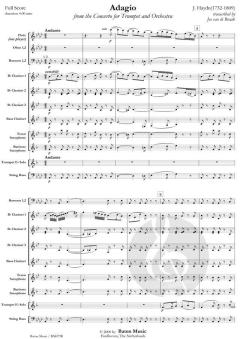 Adagio From The Concerto For Trumpet in E-flat Major von Joseph Haydn (Download) 