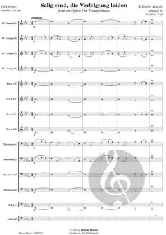 Selig sind, die Verfolgung leiden (from the Opera Der Evangelimann) von Wilhelm Kienzl (Download) 