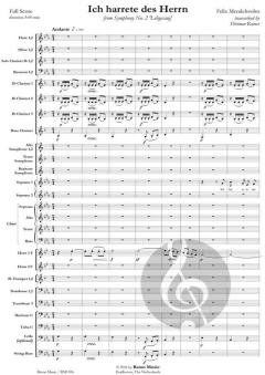 Ich harrete des Herrn von Felix Mendelssohn Bartholdy (Download) 
