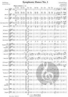 Symphonic Dance No. 1 von Edvard Grieg (Download) 