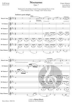 Nocturno op. 7 von Franz Strauss (Download) 