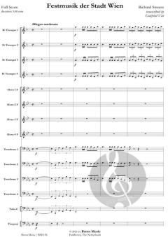 Festmusik der Stadt Wien von Richard Strauss (Download) 