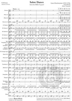 Sabre Dance from The Ballet Gayaneh von Aram Khatschaturian (Download) 