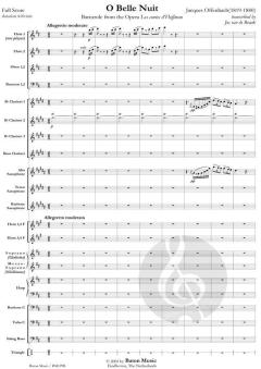 O Belle Nuit von Jacques Offenbach (Download) 