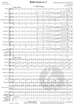 Ballet Suite Nr. 1 von Dmitri Schostakowitsch (Download) 