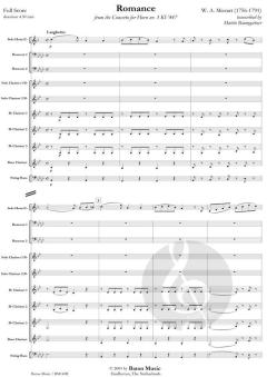 Romance from The Concerto For Horn No. 3 KV 447 von Wolfgang Amadeus Mozart (Download) 