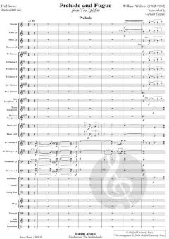 Prelude And Fugue from The Spitfire von Sir William Turner Walton (Download) 