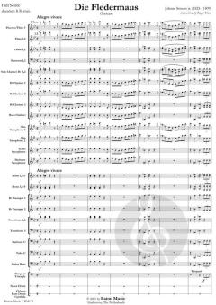 Die Fledermaus (Overture) von Johann Strauss (Sohn) (Download) 