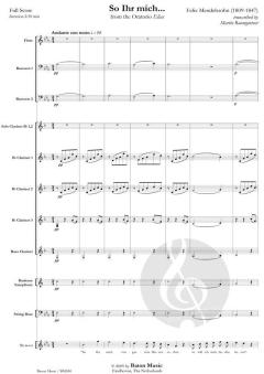So Ihr mich... from The Oratorio Elias von Felix Mendelssohn Bartholdy (Download) 
