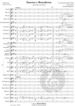 Sanctus e Benedictus from Messa di Gloria von Giacomo Puccini (Download) 