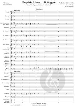 Propizia e l'ora... Si, fuggire von Vincenzo Bellini (Download) 
