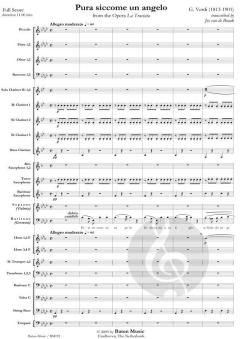Pura siccome un angelo from The Opera La Traviata von Giuseppe Verdi (Download) 