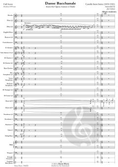 Danse Bacchanale from The Opera Samson et Dalila von Camille Saint-Saëns (Download) 