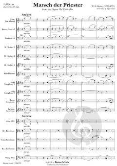 Marsch der Priester from The Opera Die Zauberflöte von Wolfgang Amadeus Mozart (Download) 