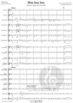 Hm hm hm from The Opera Die Zauberflöte von Wolfgang Amadeus Mozart (Download) 