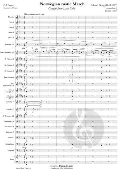 Norwegian Rustic March von Edvard Grieg (Download) 