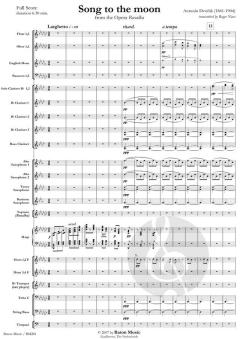 Song To The Moon von Antonín Dvořák (Download) 