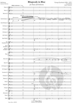 Rhapsody In Blue von George Gershwin (Download) 