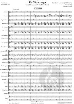 En Vintersaga von Lars-Erik Larsson (Download) 