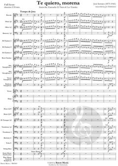 Te quiero, morena von José Serrano (Download) 