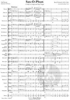 Sax-O-Phun von Rudy Wiedoeft 