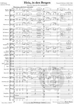Heia, in den Bergen von Emmerich Kálmán (Download) 