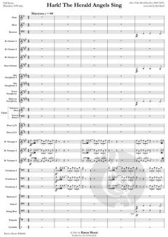 Hark! The Herald Angels Sing von Felix Mendelssohn Bartholdy (Download) 