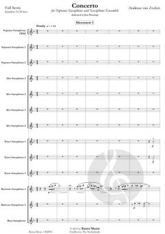 Concerto von Andreas van Zoelen 