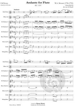 Andante KV 315 von Wolfgang Amadeus Mozart (Download) 