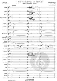 Je marche sur tous les chemins von Jules Massenet (Download) 