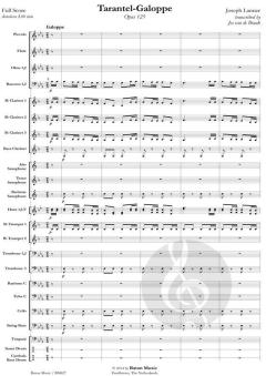 Tarantel-Galoppe op. 125 von Joseph Lanner (Download) 