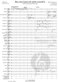 Das eine kann ich nicht verzeih'n von Johann Strauss (Sohn) (Download) 