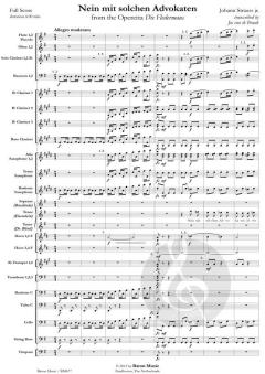 Nein mit solchen Advokaten (Johann Strauss (Sohn)) 