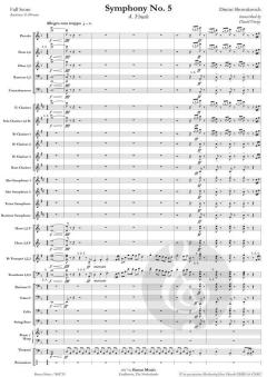 Symphony Nr. 5 von Dmitri Schostakowitsch (Download) 