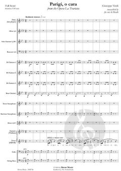 Parigi, o cara from the Opera La Traviata von Giuseppe Verdi (Download) 