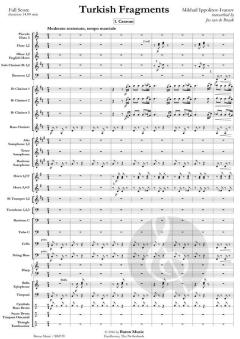Turkish Fragments von Mikhail Ippolitov-Ivanov (Download) 