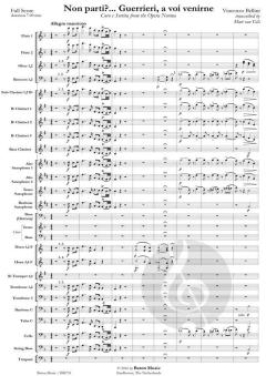 Non parti?... Guerrieri, a voi venirne von Vincenzo Bellini (Download) 